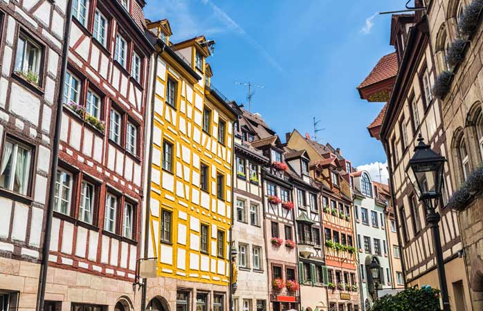 Passeggiare lungo Weissgerbergasse è come fare un salto in un libro di storia Passeggiare lungo Weissgerbergasse è come fare un salto in un libro di storia