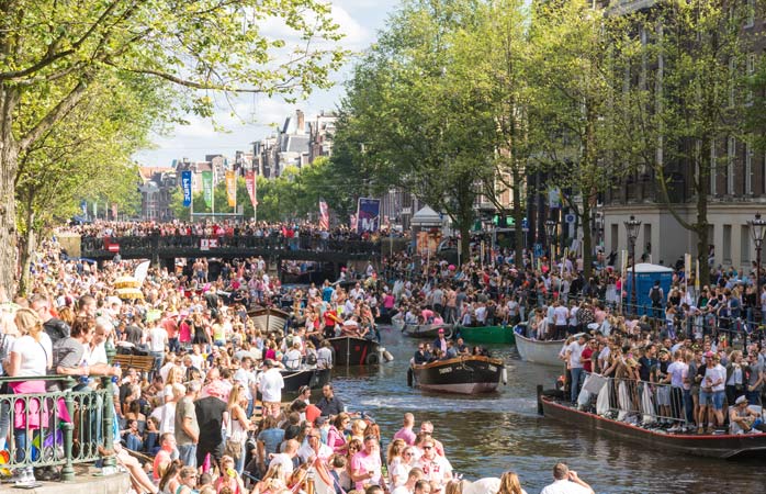 Unisciti alla festa ad Amsterdam!