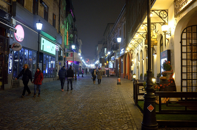 La suggestiva Bucarest a dicembre