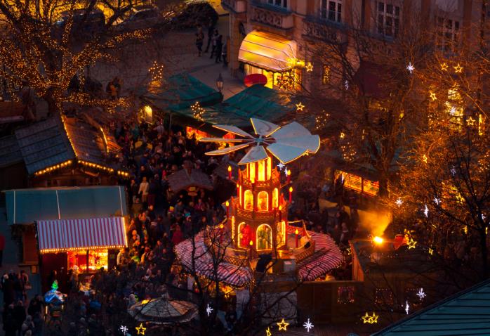 Tradizionale mercatino di Natale a Monaco