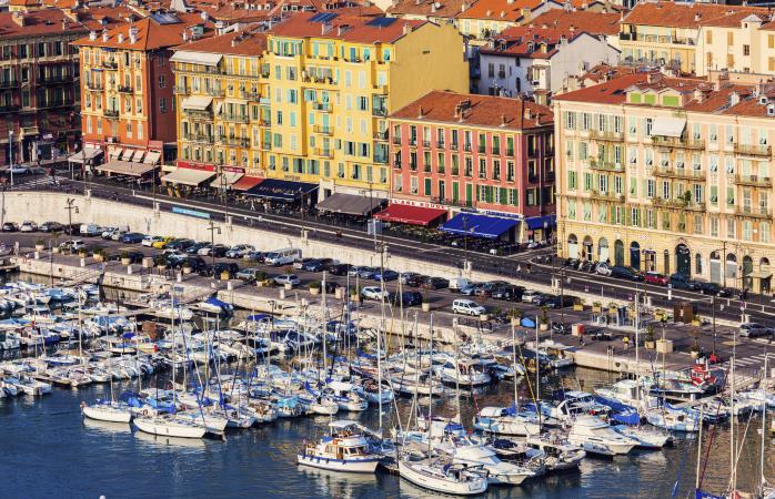 Nizza, Costa Azzurra, Francia.