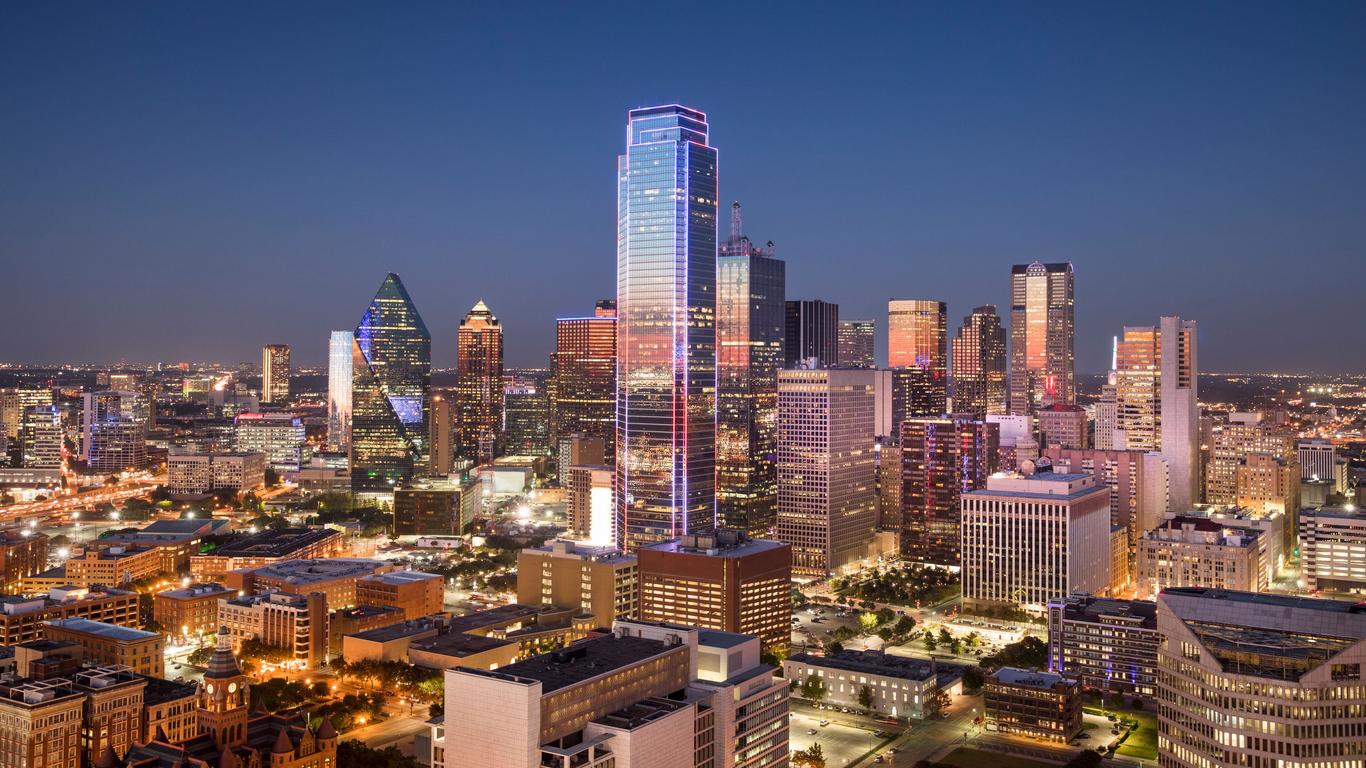 Flights to Dallas Aeroporto di Dallas/Fort Worth