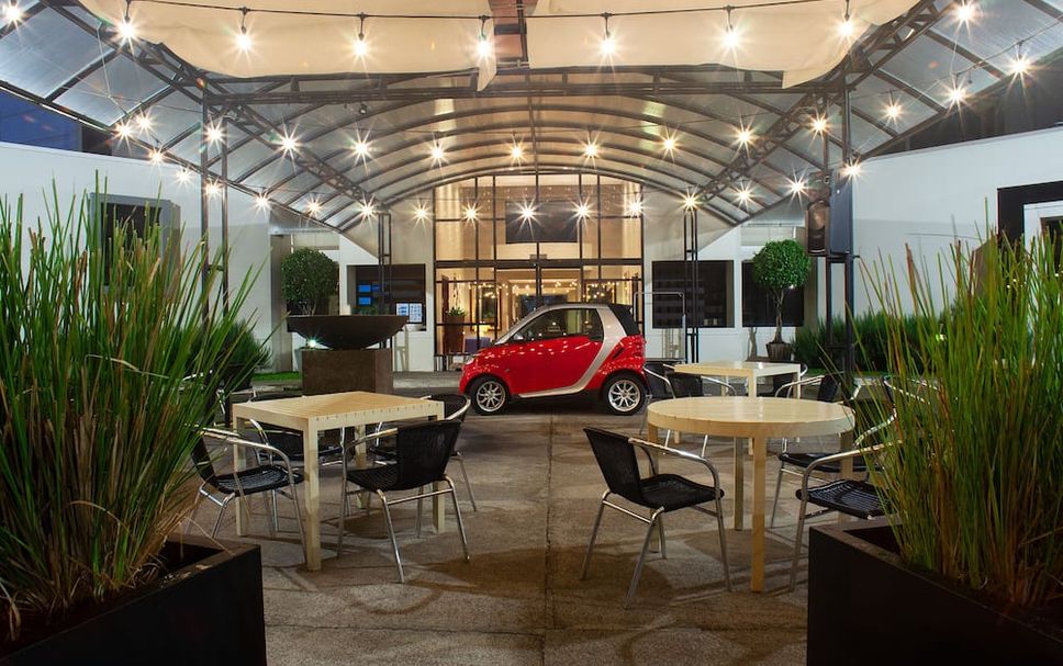 Ingresso dell'hotel Foto